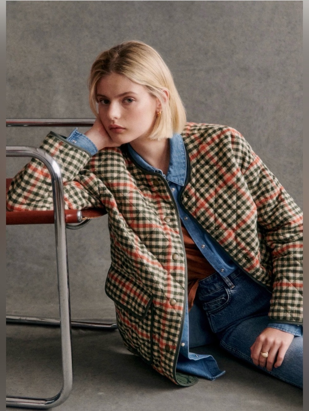 NWT Sezane Farel Jacket US 6/ FR 38
